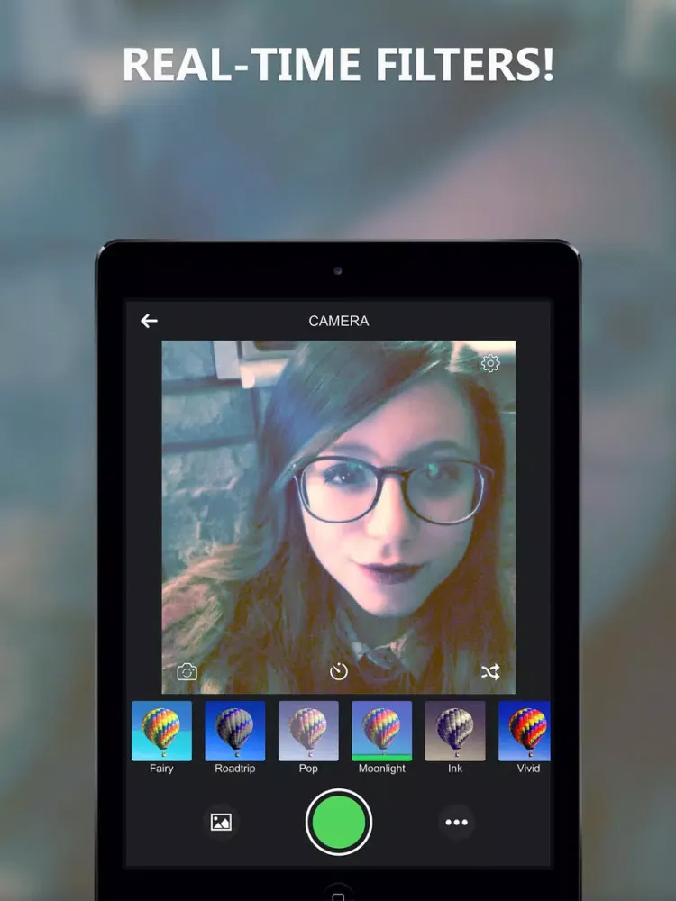 Capturas de pantalla de Selfie Camera + iPad 