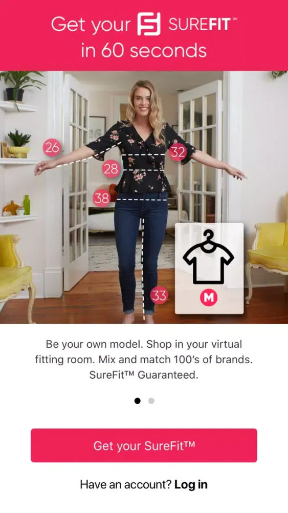 Capturas de pantalla de SelfieStyler SureFit