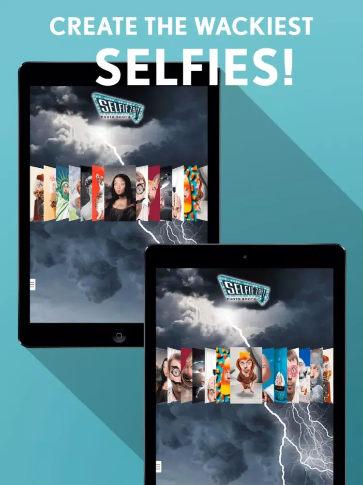 Selfie Zap: Face Montage Photo Costume Maker Booth iPad  Screenshots