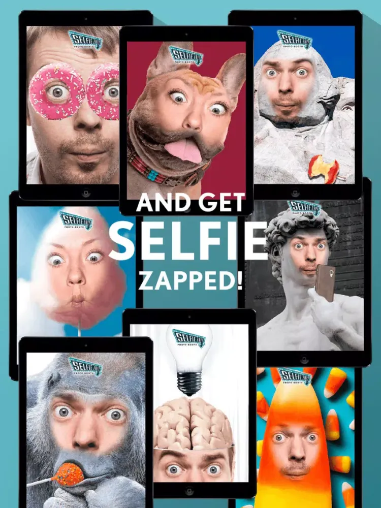 Selfie Zap: Face Montage Photo Costume Maker Booth iPad  Screenshots