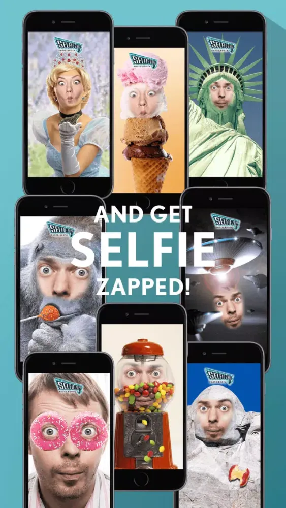 Selfie Zap: Face Montage Photo Costume Maker Booth Screenshots