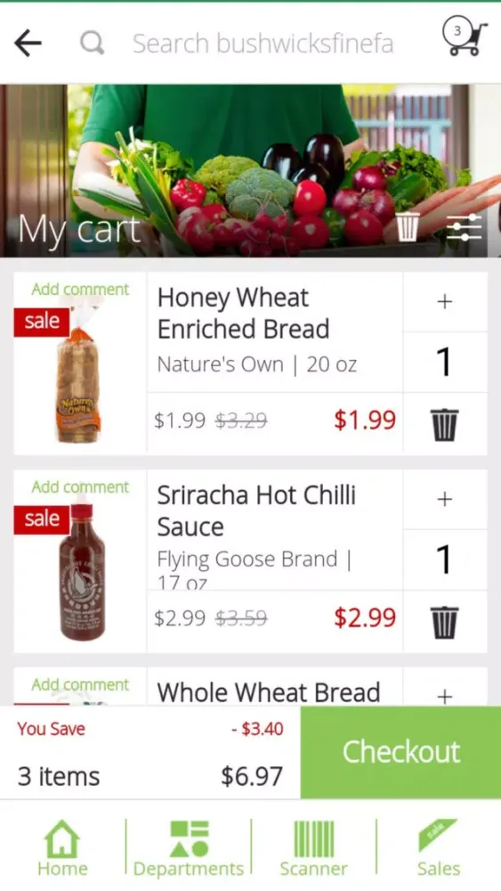 Zrzuty ekranu Fine Fare Supermarket Bushwick