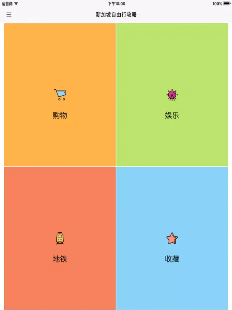 新加坡自由行攻略Pro-专业版2016新加坡旅游攻略 iPad  スクリーンショット