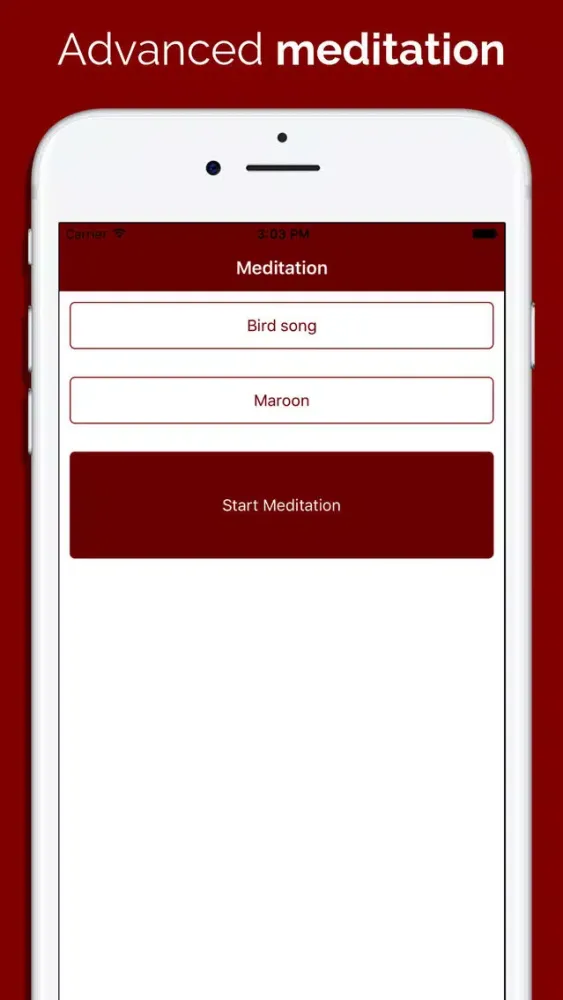 Captures d'écran de Meditation Pro
