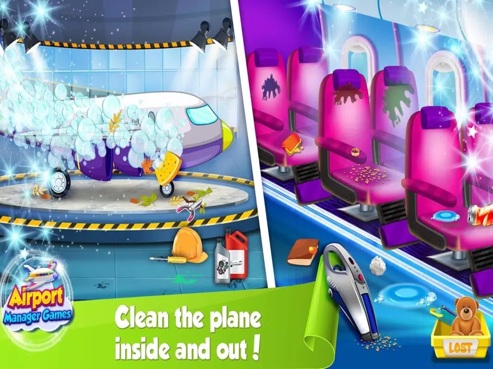 Capturas de tela do Airport Manager City Flight 3D iPad 