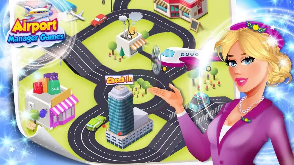 Capturas de tela do Airport Manager City Flight 3D