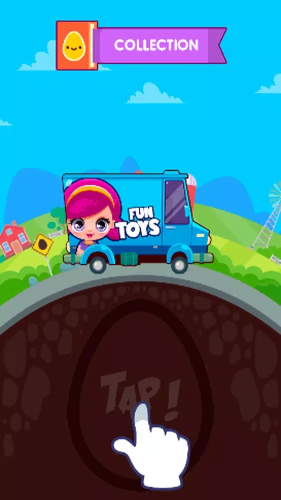Zrzuty ekranu Cuties Doll Open Eggs Toy Game