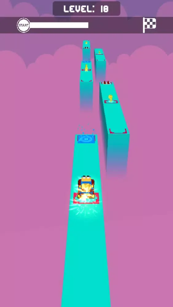 Flippy Journey Run Race 3D سکرین شاٹس