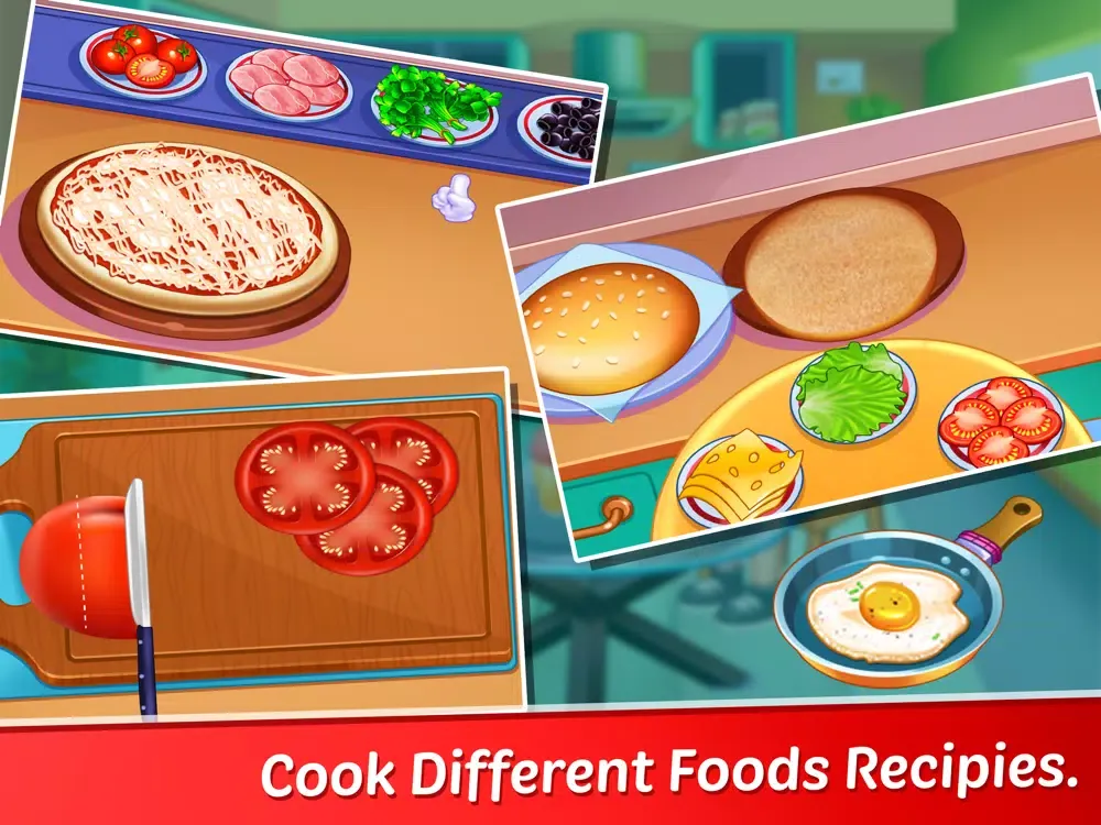 Cooking Recipes: Cooking Fever iPad Screenshots