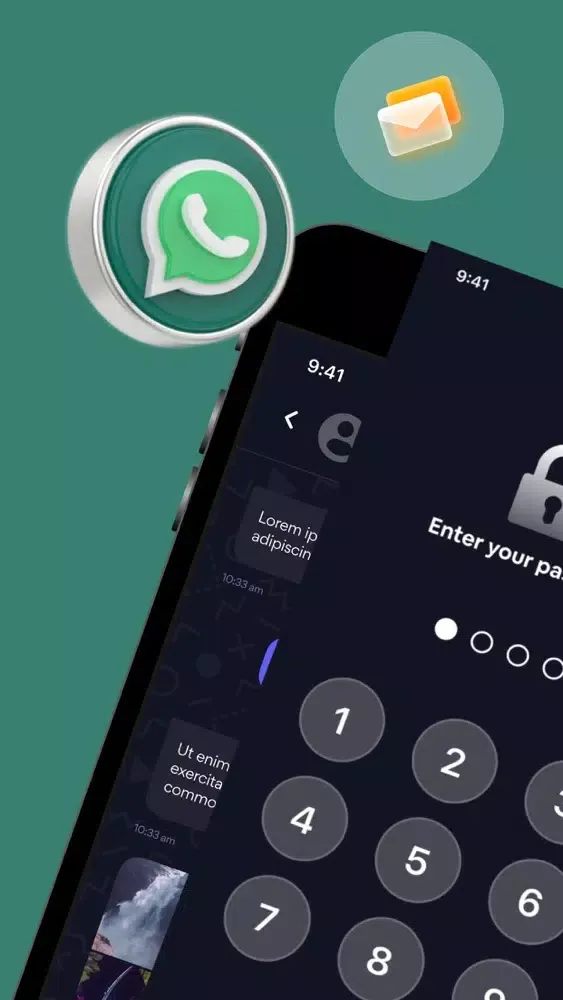 Zrzuty ekranu WhatLock: Lock for Messages