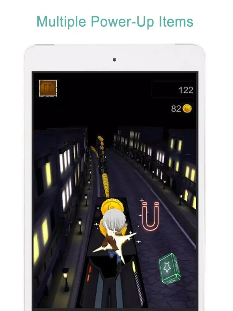 Amazing Hero - Endless Runner And Jumper, Catching Coins iPad  Ekran Görüntüleri