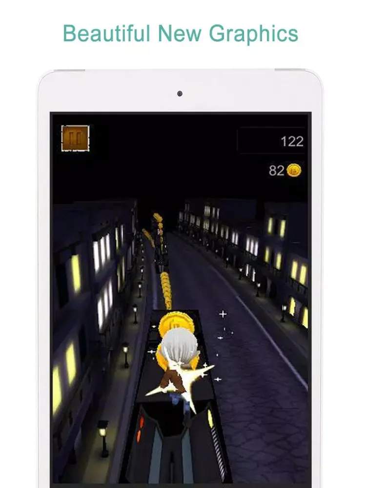 Amazing Hero - Endless Runner And Jumper, Catching Coins iPad  Ekran Görüntüleri