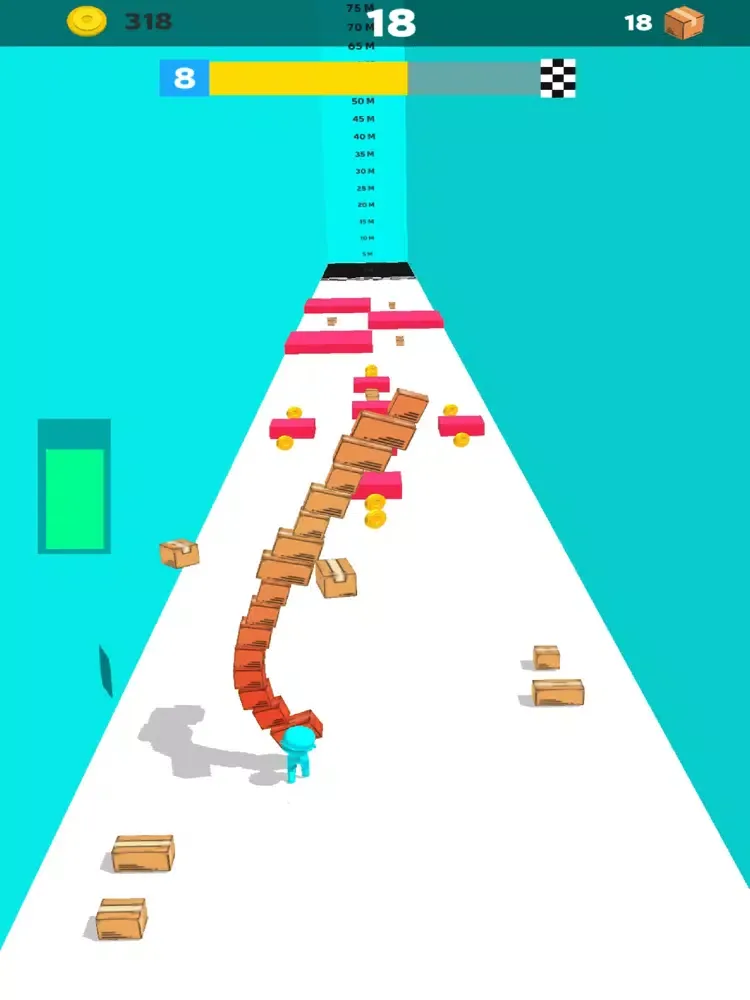 ภาพหน้าจอของ Stack Run Balance 3D Race iPad 