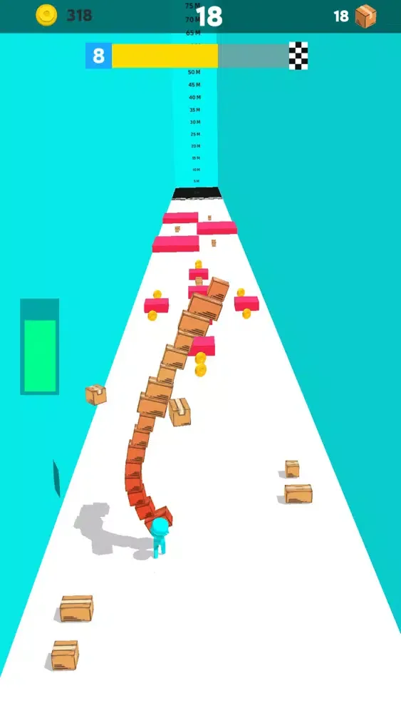 ภาพหน้าจอของ Stack Run Balance 3D Race