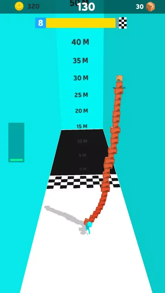 ภาพหน้าจอของ Stack Run Balance 3D Race