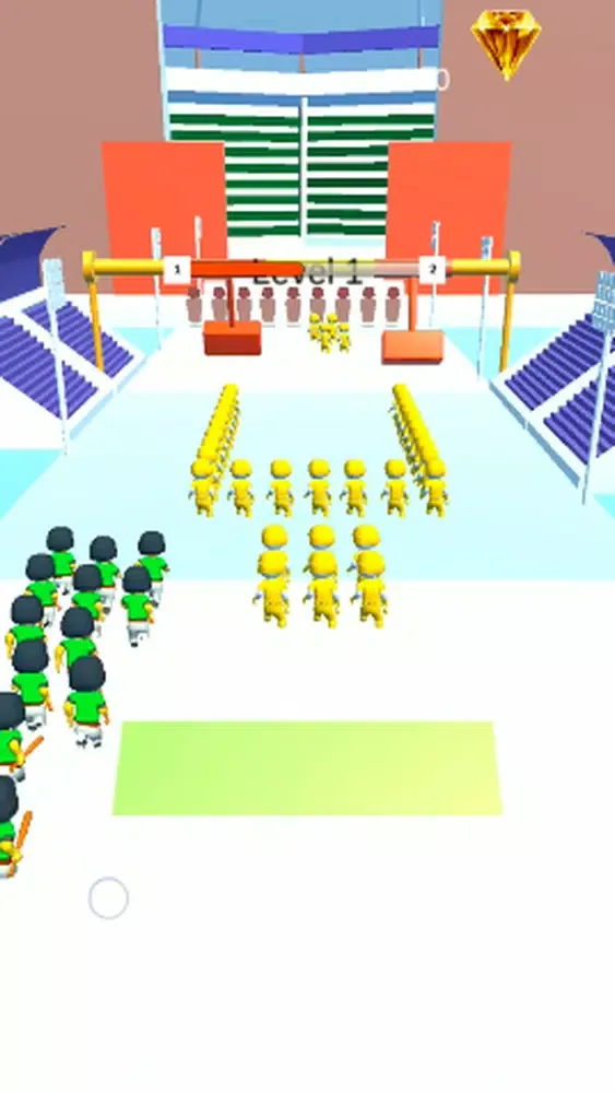 Zrzuty ekranu Stickman Push Master 3D