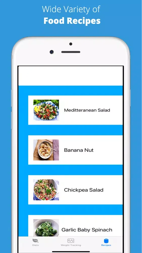 Zrzuty ekranu Nutri: Diets & Recipes