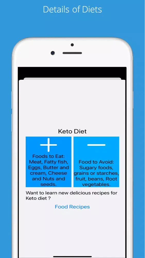 Zrzuty ekranu Nutri: Diets & Recipes