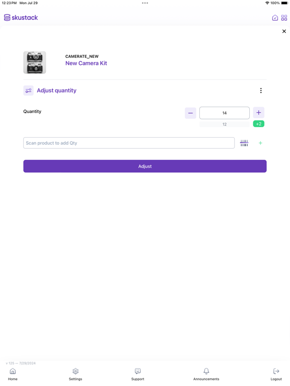 Skustack iPad  스크린샷