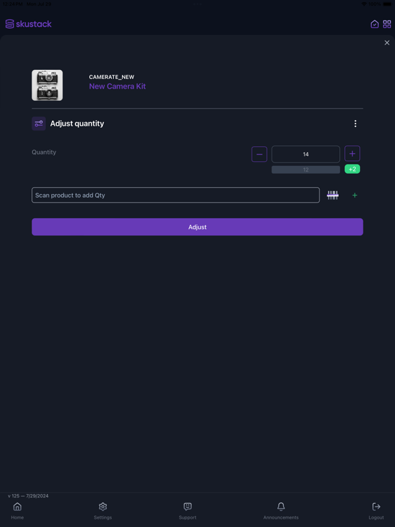 Skustack iPad  스크린샷