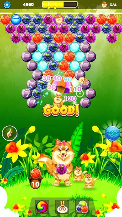 Captures d'écran de Doggy Bubble Shooter Rescue
