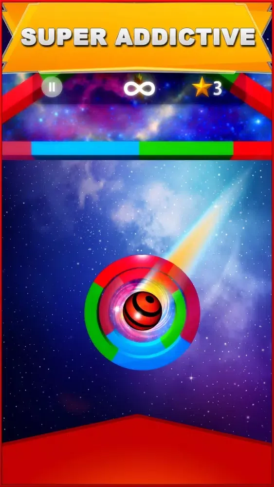 Space ball 3D – Tap to jump and escape gravity 스크린샷