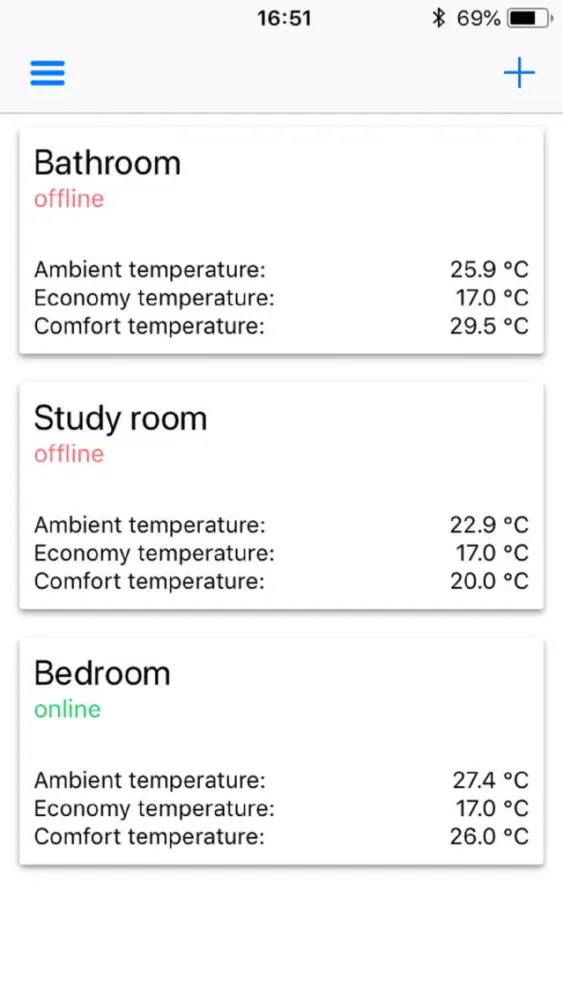 Zrzuty ekranu Electric Heating