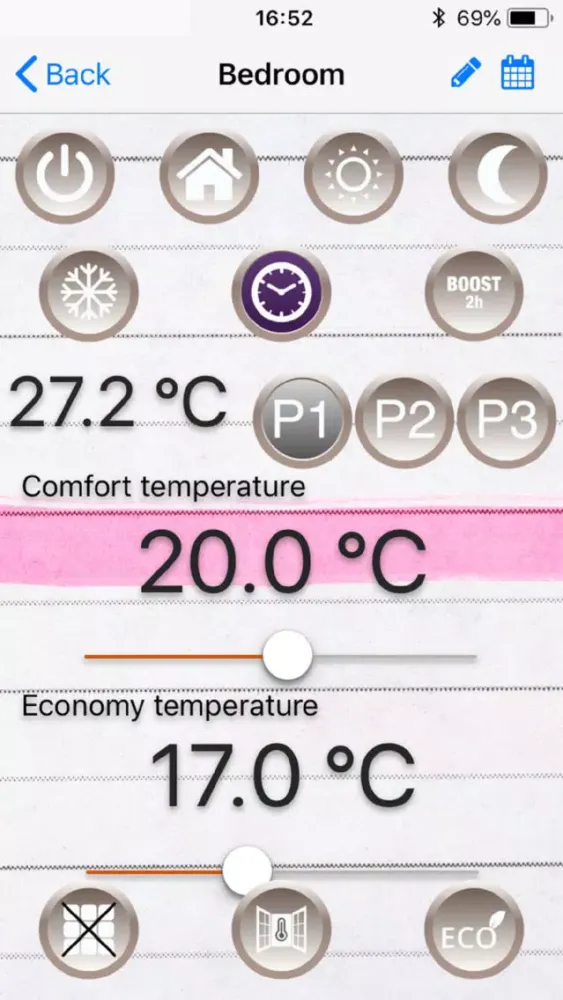 Zrzuty ekranu Electric Heating