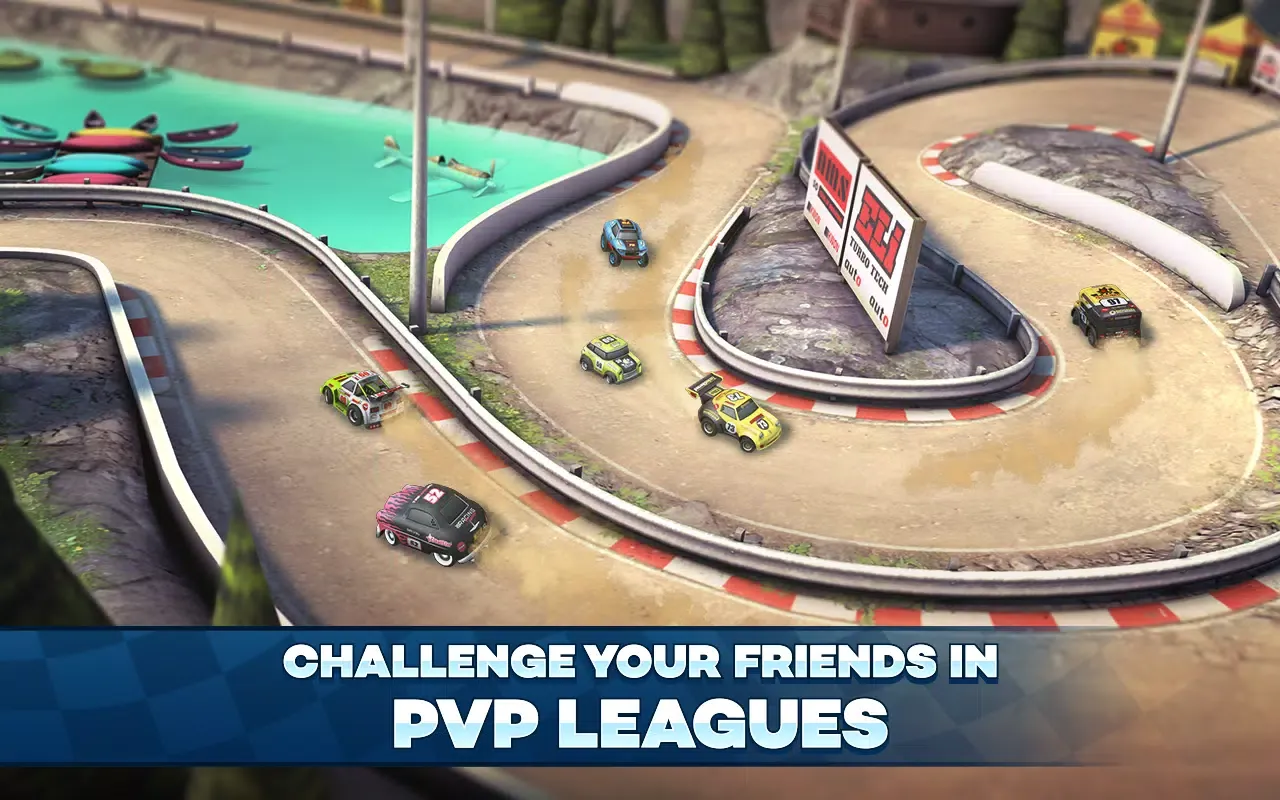 Mini Motor Racing 2应用截图
