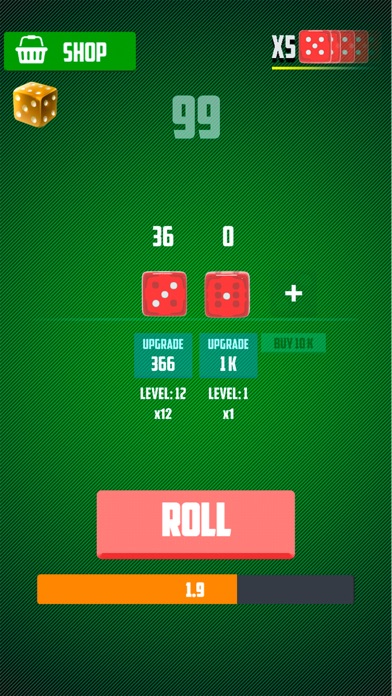 Red dices: roller Idle应用截图