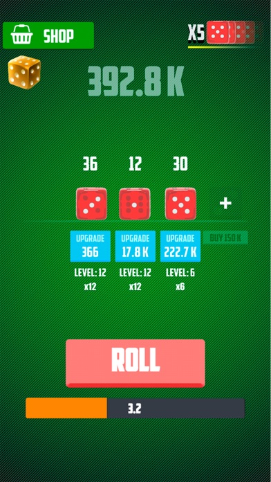 Red dices: roller Idle应用截图