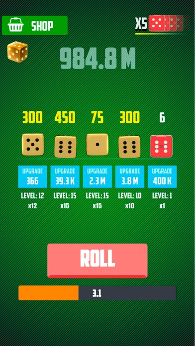 Red dices: roller Idle应用截图