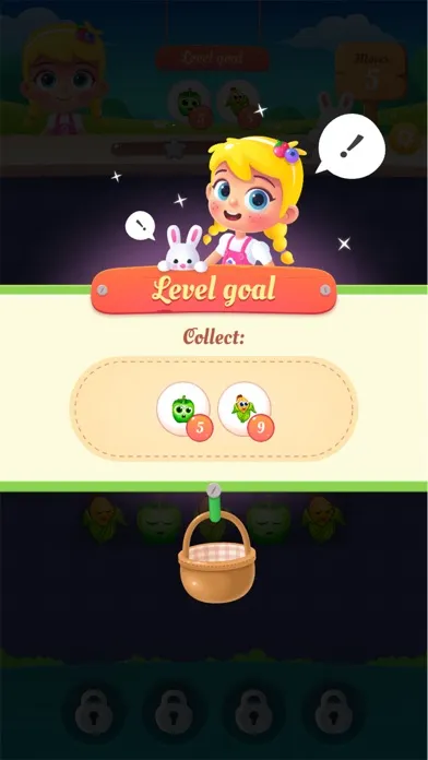 ภาพหน้าจอของ Garden Fruits - match 3 to win