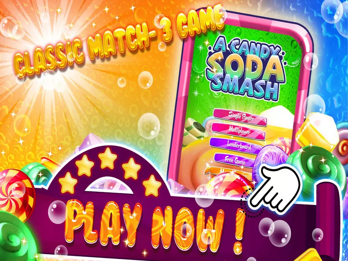 Скриншоты A Candy Splash - match-3 digger of diamonds iPad 