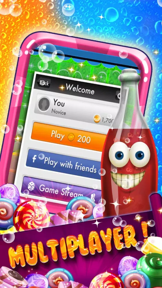 Скриншоты A Candy Splash - match-3 digger of diamonds