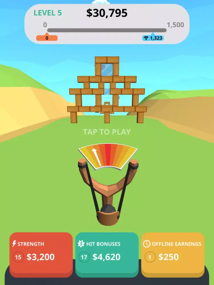 Zrzuty ekranu Slingshot! iPad 