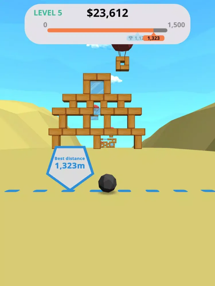 Zrzuty ekranu Slingshot! iPad 