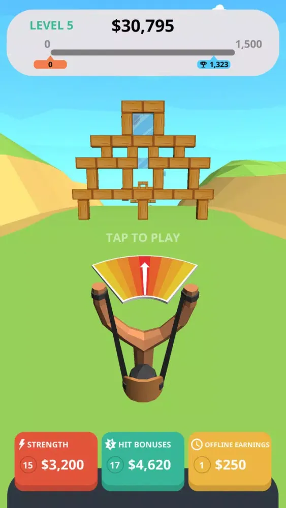 Zrzuty ekranu Slingshot!