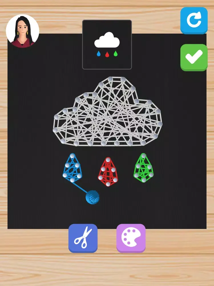 String Art 3D iPad  स्क्रीनशॉट