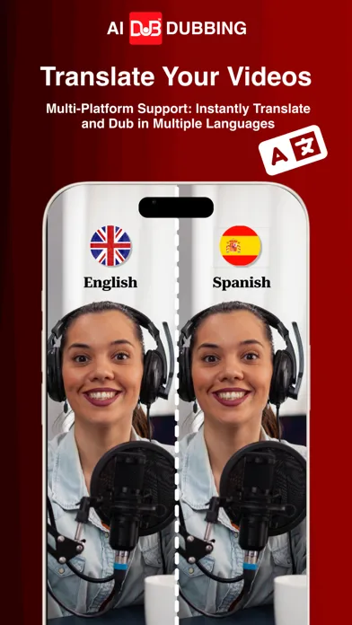 ภาพหน้าจอของ Dub AI & AI Video Translator