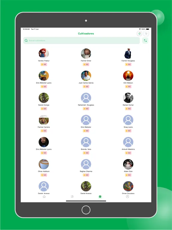 Semilla: Local Market to Table iPad  Screenshots