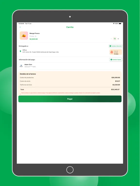 Semilla: Local Market to Table iPad  Screenshots