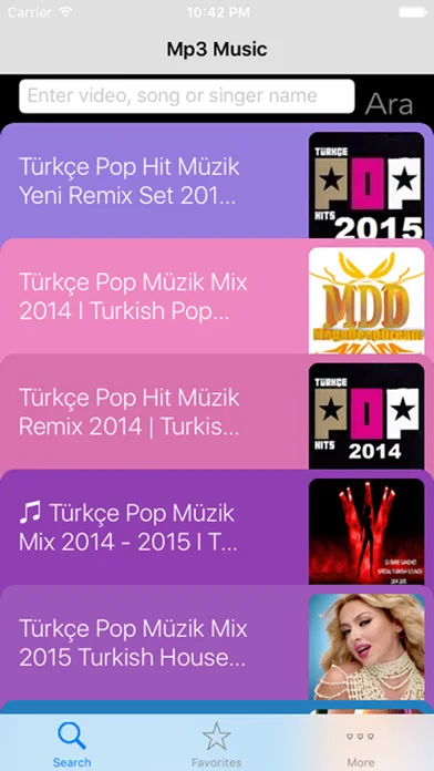 Mp3 Müzik سکرین شاٹس