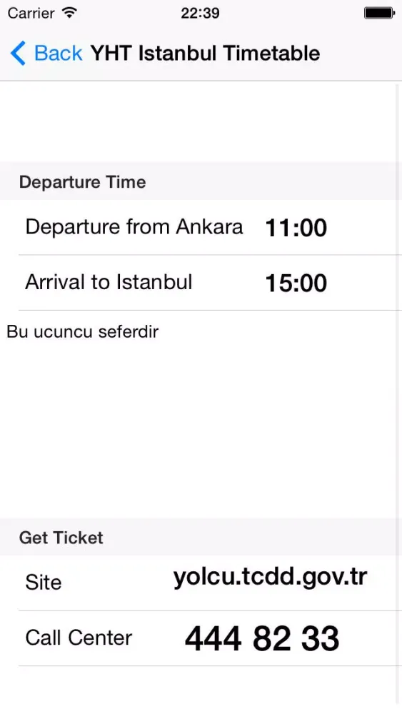 تصاویر YHT Istanbul Timetable
