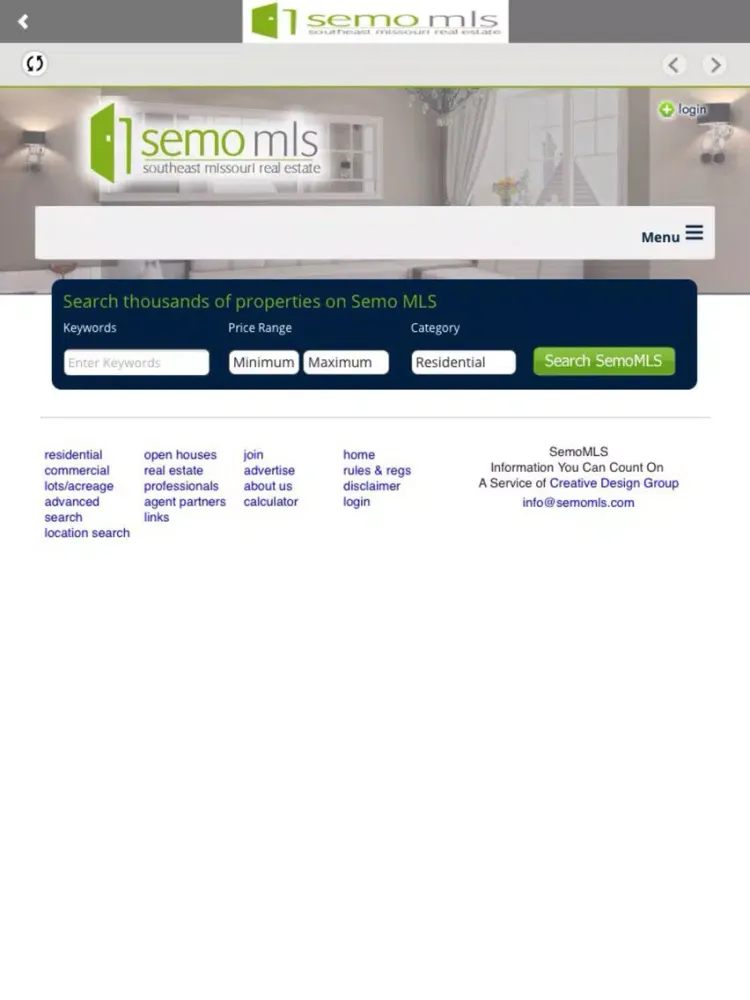 SemoMLS iPad  স্ক্রিনশট