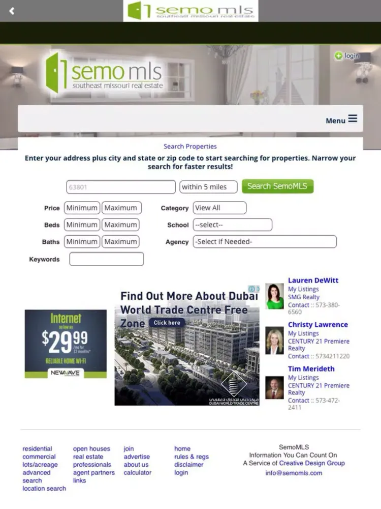 SemoMLS iPad  স্ক্রিনশট