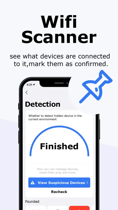 Скриншоты Hidden Finder: Detect Network