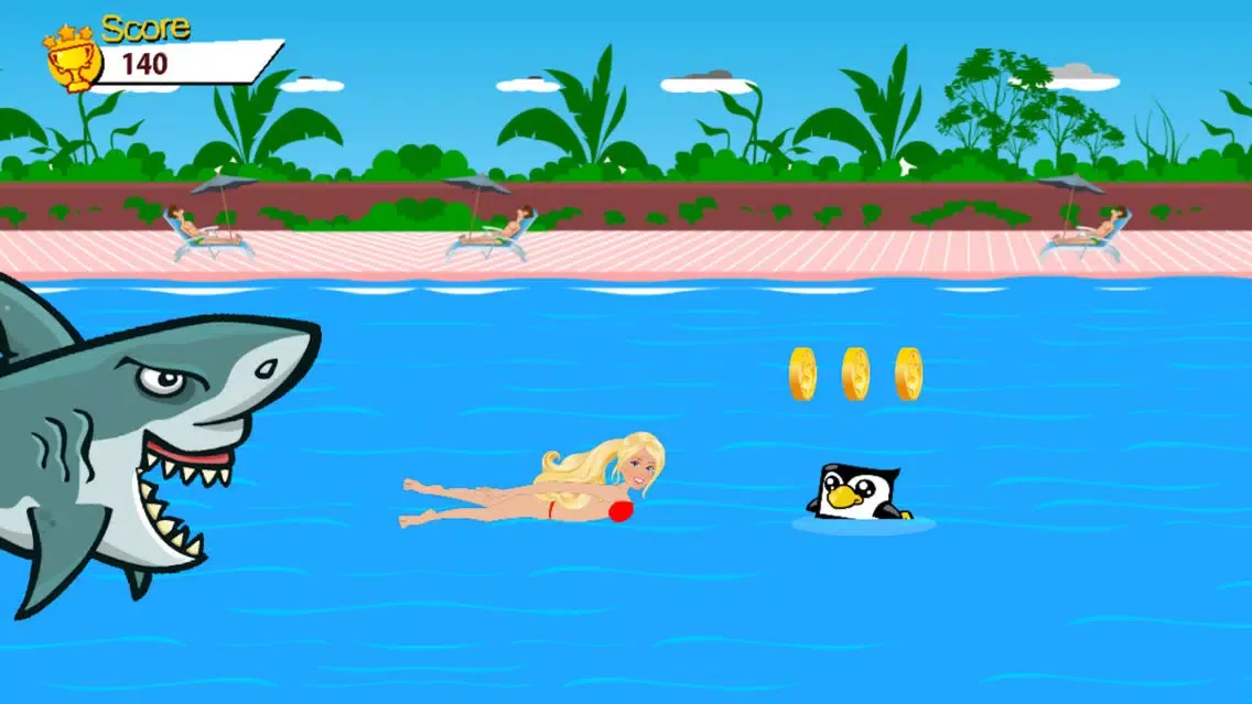 Princess Shark Attack應用截圖