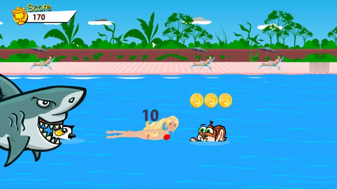 Princess Shark Attack應用截圖