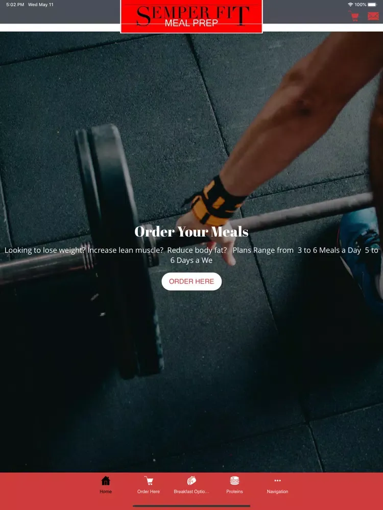 Semper Fit Meal Prep iPad  Ekran Görüntüleri